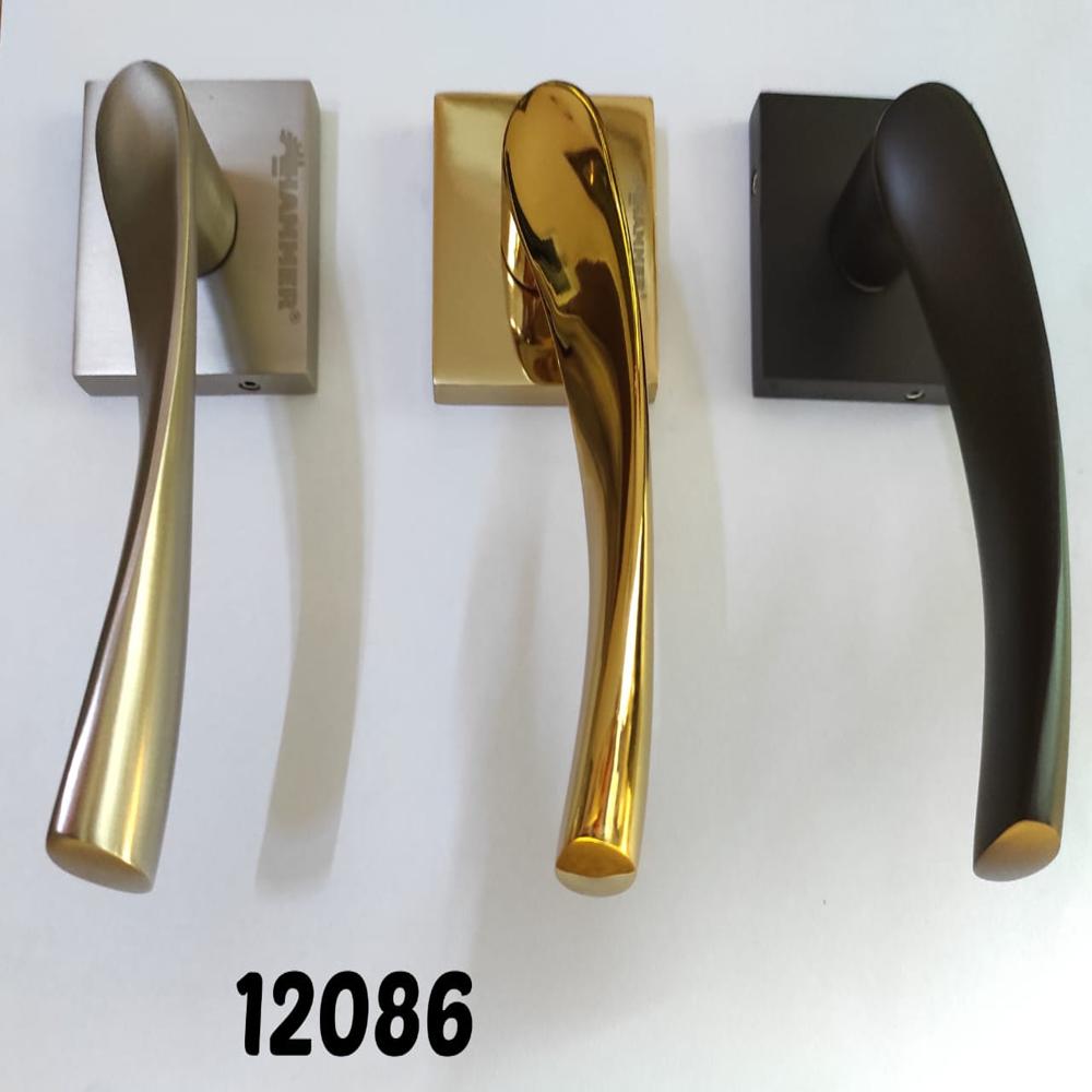 Aluminium Mortise Handle on Rose