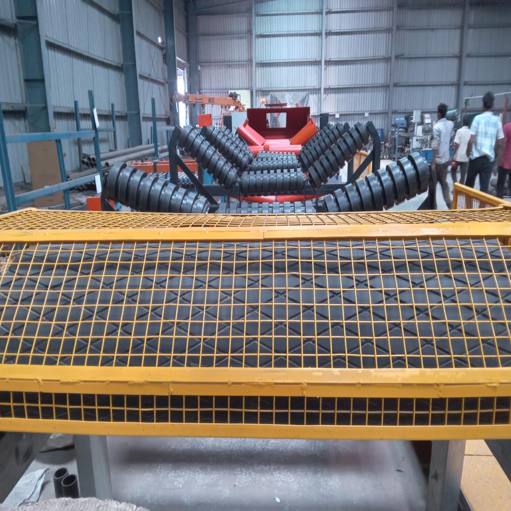 Conveyor Roller Idler - Belt Type: Rubber Belt