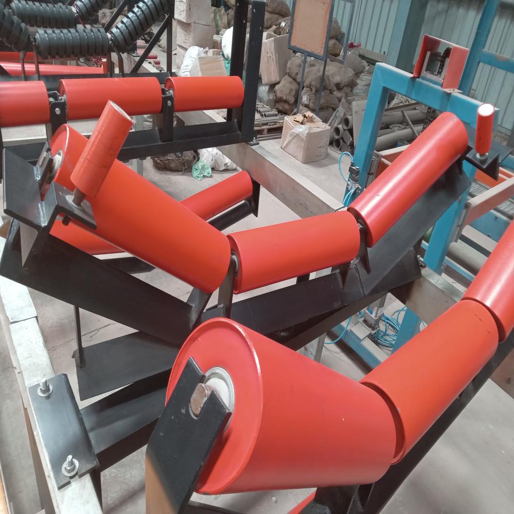 Conveyor Roller Idler - Belt Type: Rubber Belt