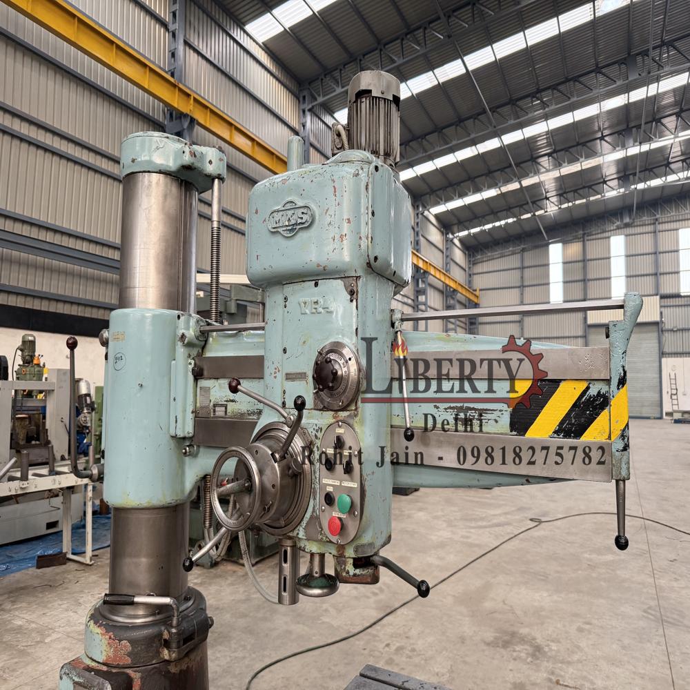 MAS Czech VR-4 50 mm Capacity Radial Drilling Machine