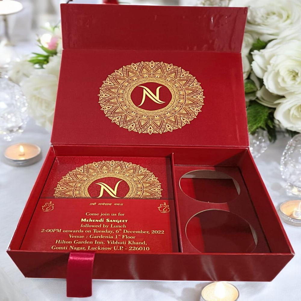 Packaging Box Wedding - Coating Type: Customized