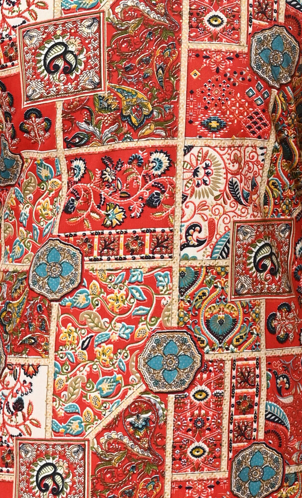 Girls Self Designed Premium Cotton Jacket Red Clothing Set - Color: Different Available