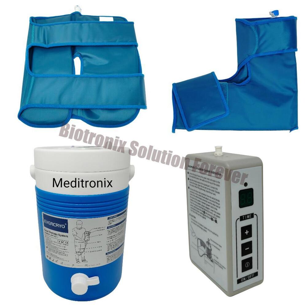 Cryo Cooling Treatment Device with 4 Specialized Attachments