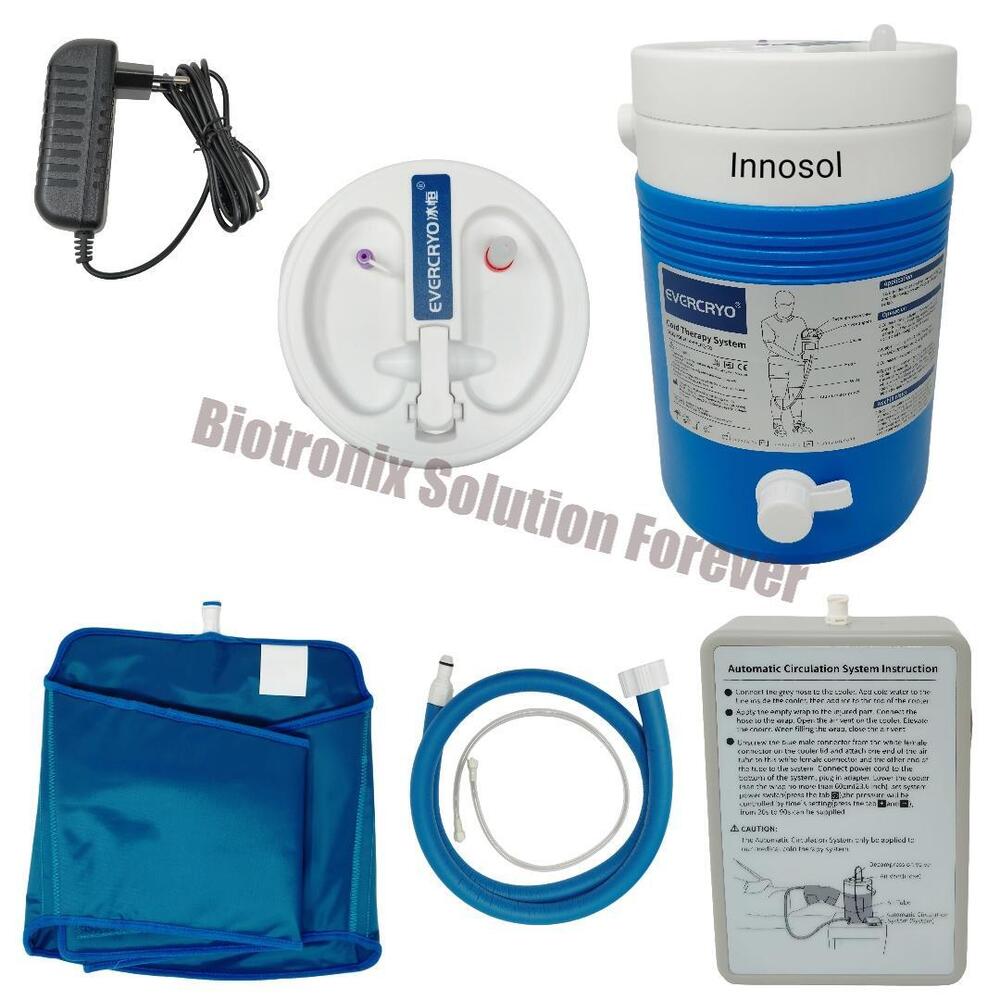 Cryo Cooling Treatment Device with 4 Specialized Attachments