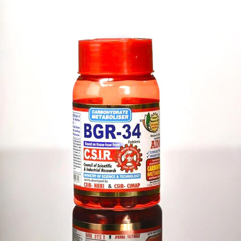 Aimil Bgr-34 100 Tablets - Age Group: For Adults