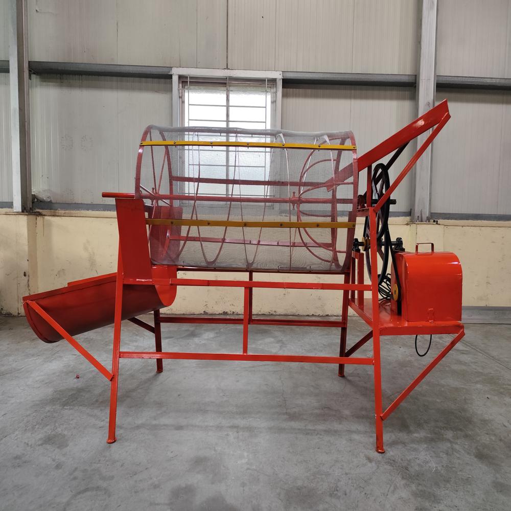 Rotating Sand Seiver Machine - Color: Red