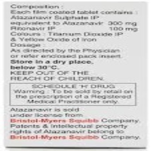 Atazor R Tablet - Recommended For: Doctor