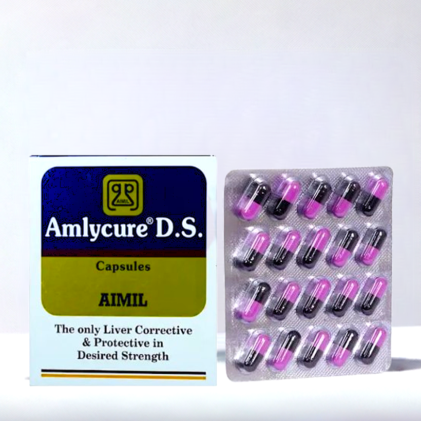 Aimil Amlycure Ds 20 Capsules - Age Group: For Adults