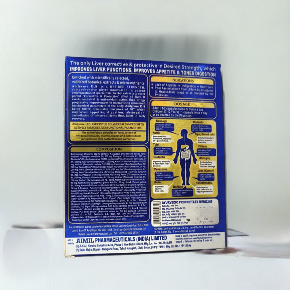 Aimil Amlycure DS 20 Capsules