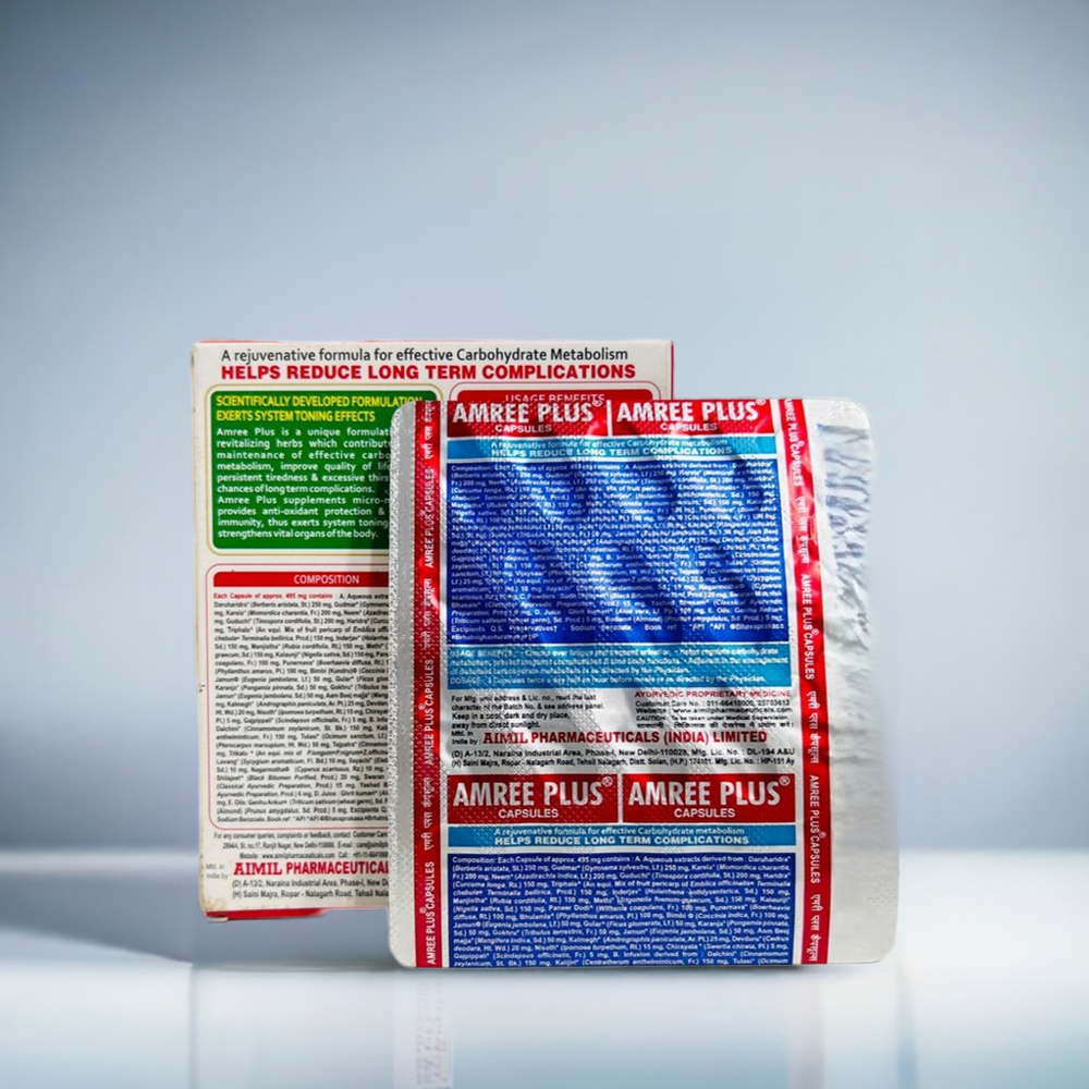 Aimil Amree Plus 20 Capsules