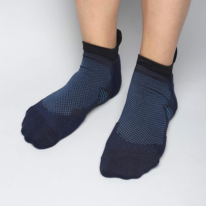 Ankle Socks - Cotton, 25 Cm Length, Fluorescent Color | Features: Breathable, Non-toxic, Machine Washable, Jacquard Knit Design, All-season Use