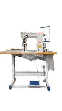 Post Bed Stitching Machine - Color: White & Blue