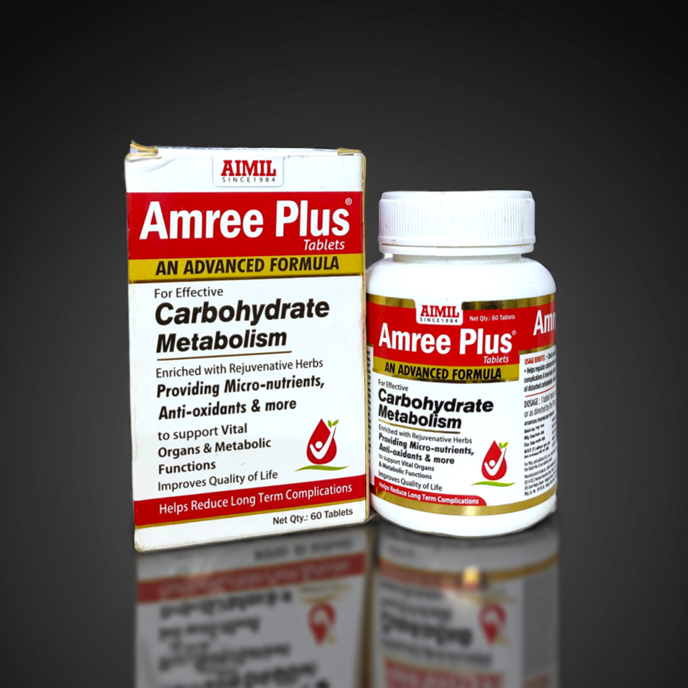 Aimil Amree Plus 60 Tablets - Age Group: For Adults