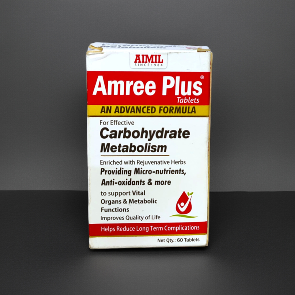Aimil Amree Plus 60 Tablets - Age Group: For Adults