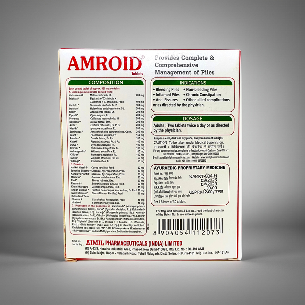 Aimil Amroid 30 Tablets