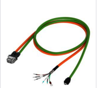 S200 Servo Cable 6fx3802-7dd01-1da0 Dual Cable, Preassembled - Color: Black