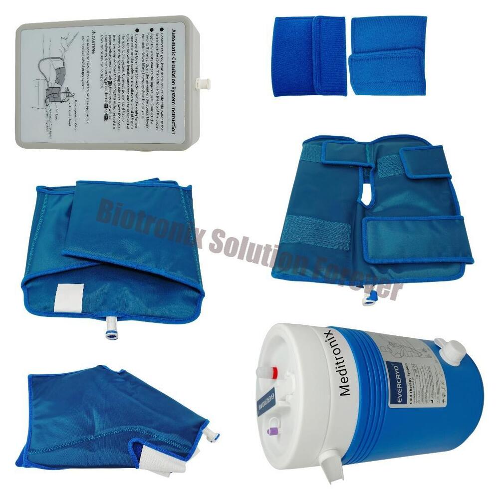 Cold Therapy Machine with Adjustable Pads for Multiple Body Areas