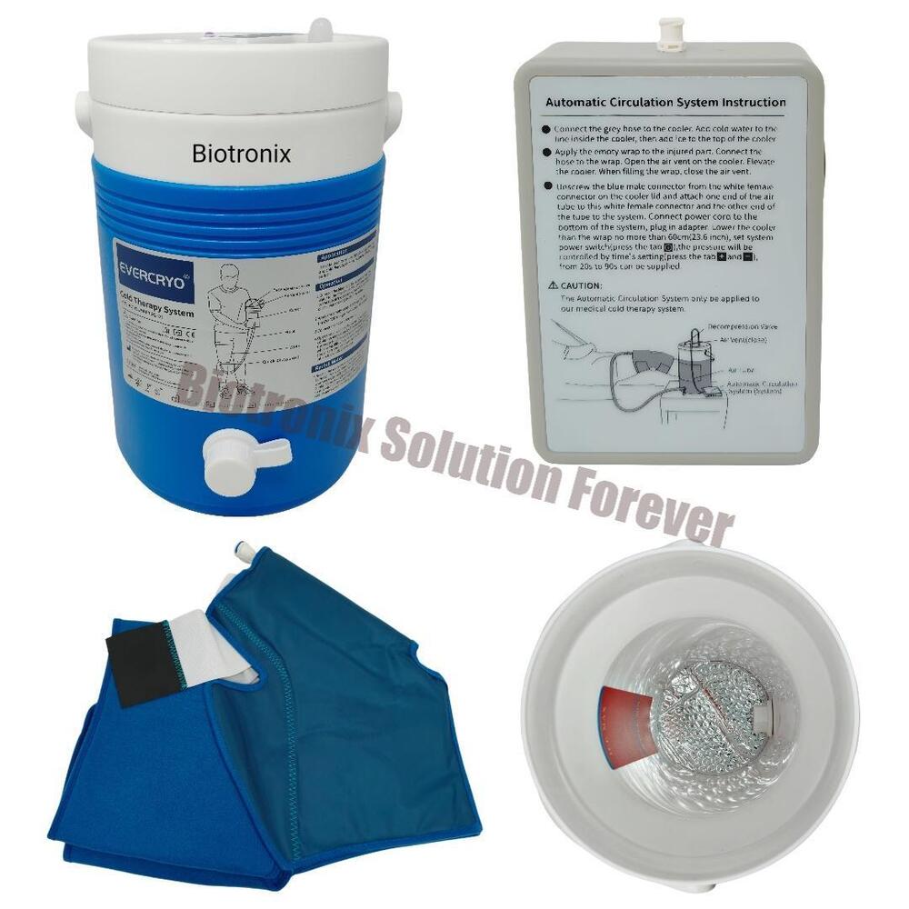 Cold Therapy Machine With Adjustable Pads For Multiple Body Areas