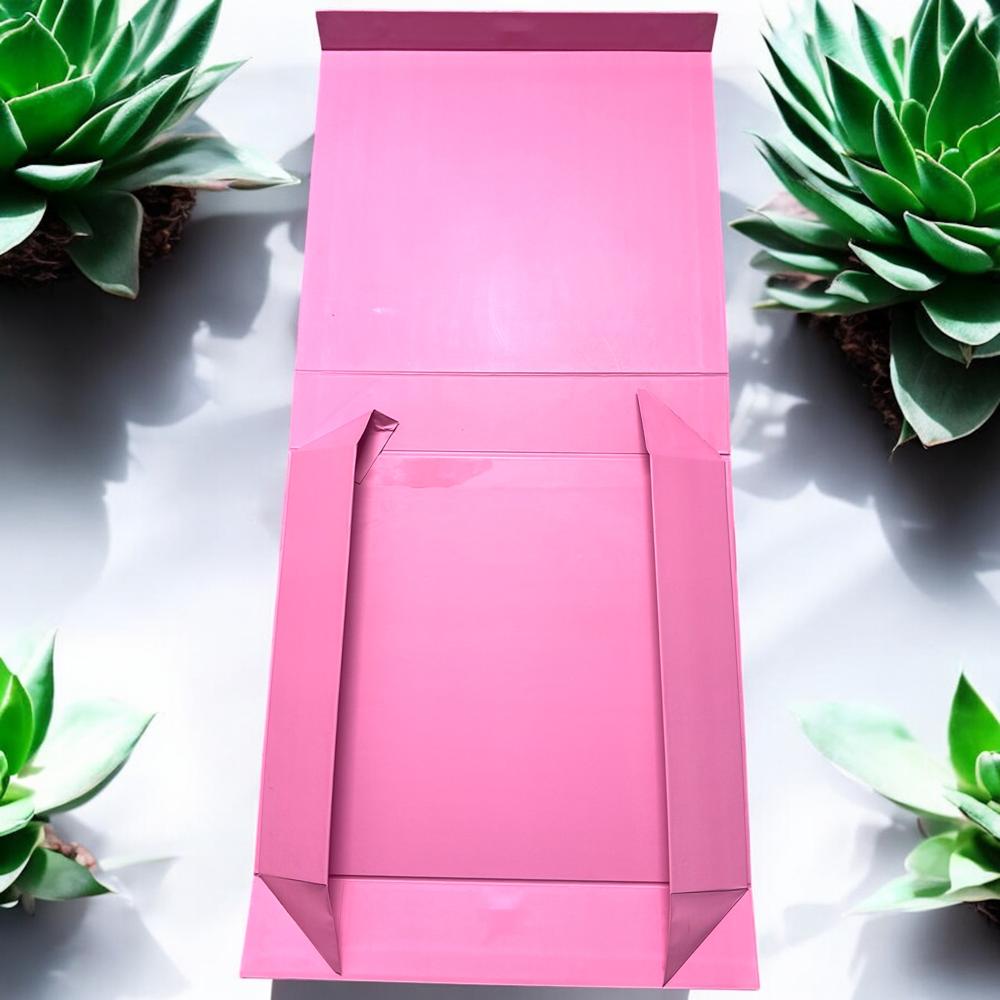 Collapsible Ribbon Rigid Box - Coating Type: Customized
