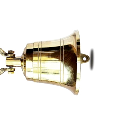 Pure Brass Bell Temple Ghanta - Color: Natural