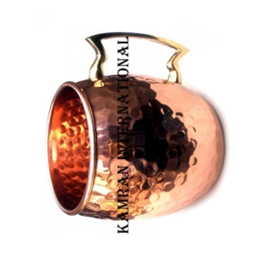 100% Pure Copper Moscow Mule Mugs With Brass Handle