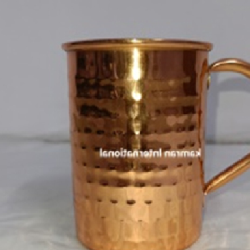 Pure Copper Hammered Mug