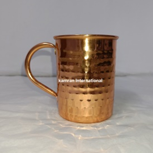 Pure Copper Hammered Mug