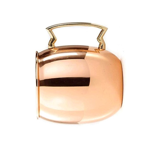 Copper Plain Moscow Mule Mugs With Brass Handle