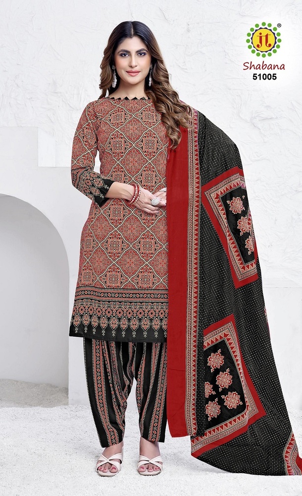 Jt Shabana Vol-51  Dress Material