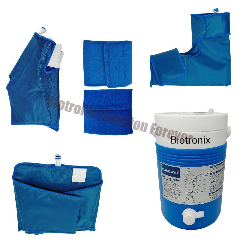 Rehabilitation Cryo Cold Therapy System With Universal Joint Pads
