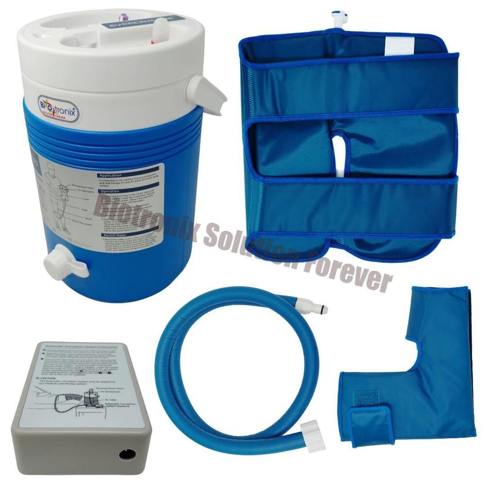 Rehabilitation Cryo Cold Therapy System with Universal Joint Pads