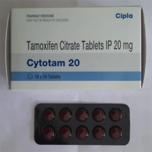 20 Mg Tamoxifen Citrate Tablets IP