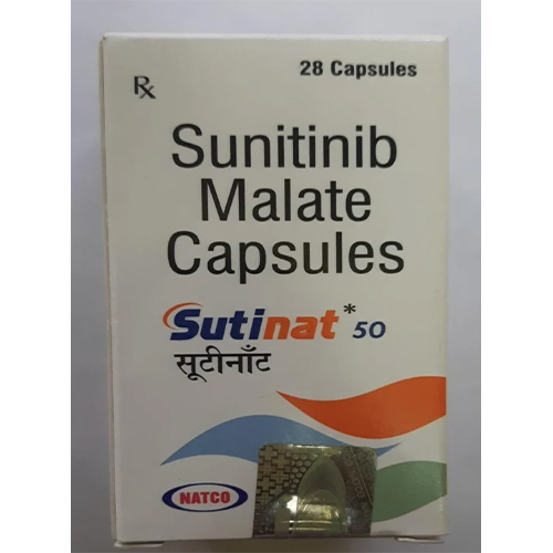 12.5-25 50 MG Sunitinib Malate Capsules
