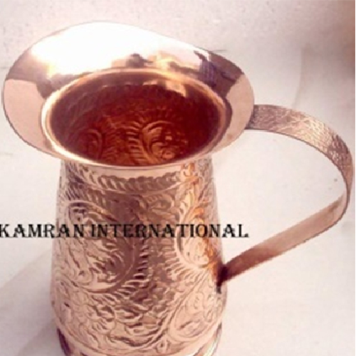 Copper Designer Jug