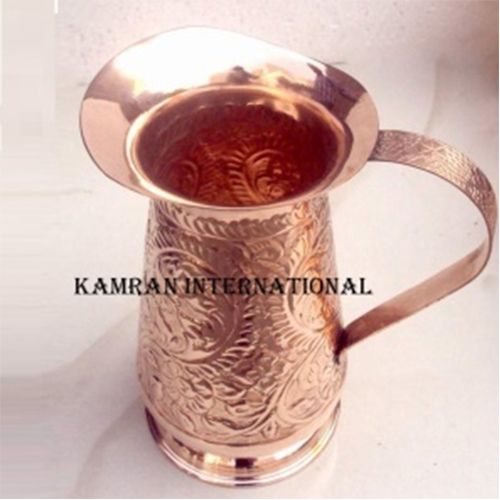 Copper Designer Jug