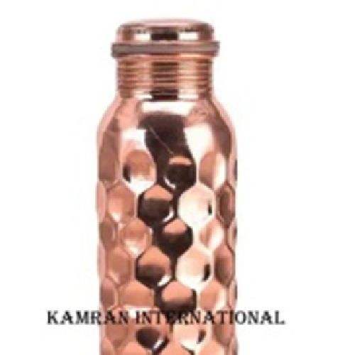 Best Daimond Finish Copper Water Bottle