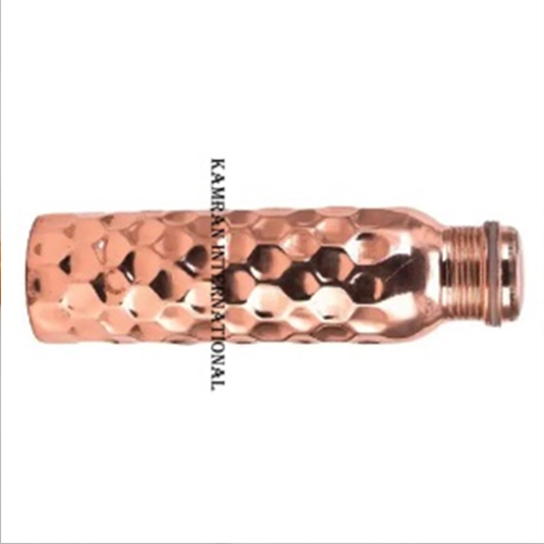 Best Daimond Finish Copper Water Bottle