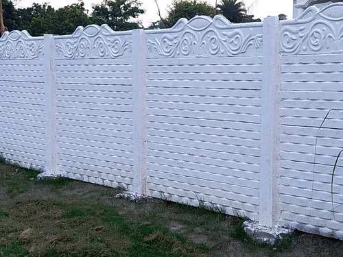 Concrete Rcc Boundary Wall - Feature: High Quality