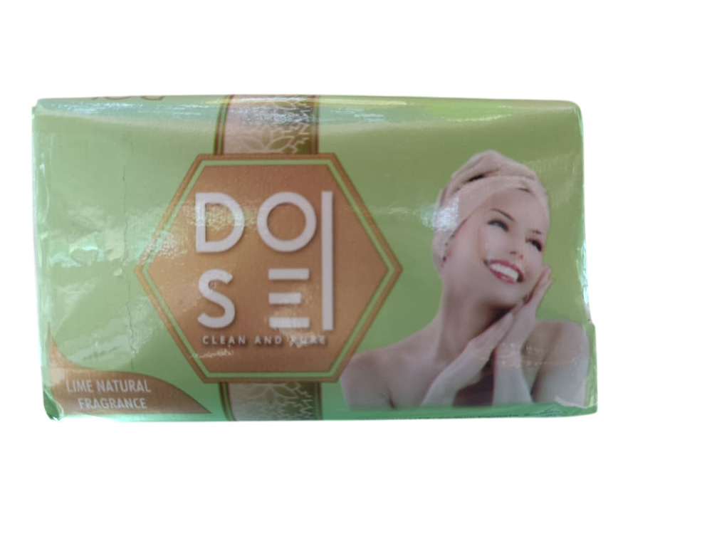 Lime Natural Fragnance Soap - Color: Green