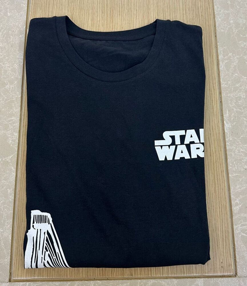 Mens Black Cotton Printed T-Shirt - Gender: Male