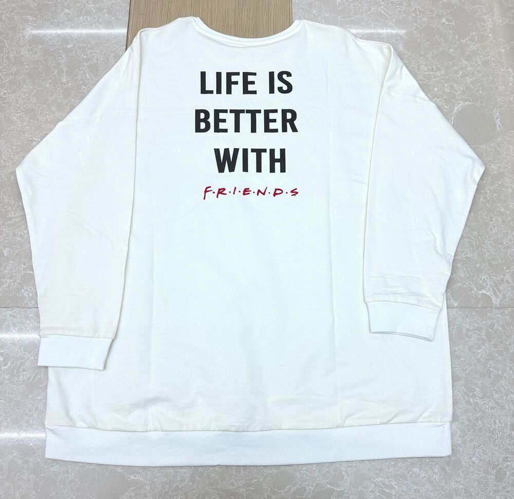 Mens White Printed Full Sleeve T-Shirt - Fabric Type: Cotton