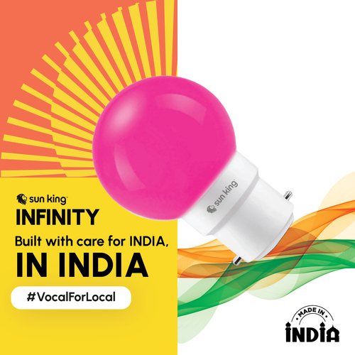 Sun King Infinity Deco Bulb 0.5W B22D Base LED Bulb