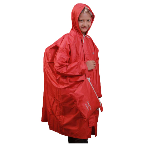 School Boss Coat Plain - Color: Red