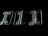 Industrial Steel Pull Handle - Color: Silver