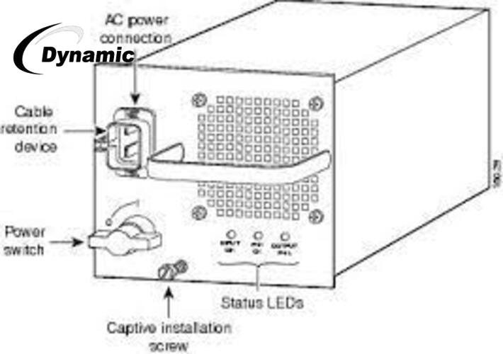 Cisco WS-CDC-2500W DC Power Supply (2500W)