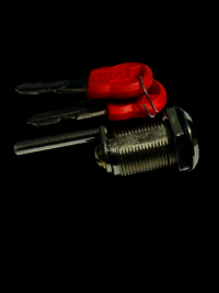 Pedestal Lock Mechanical - Color: Silver