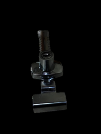 Glass Door Lock - Color: Silver