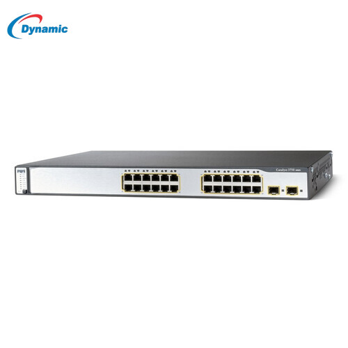 Cisco Ws-c3750v2-24ps-e Switch - Cable Length: Supports Cat5e/6 Ethernet Cables Meter (M)