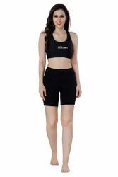Cycling Shorts - Color: Black