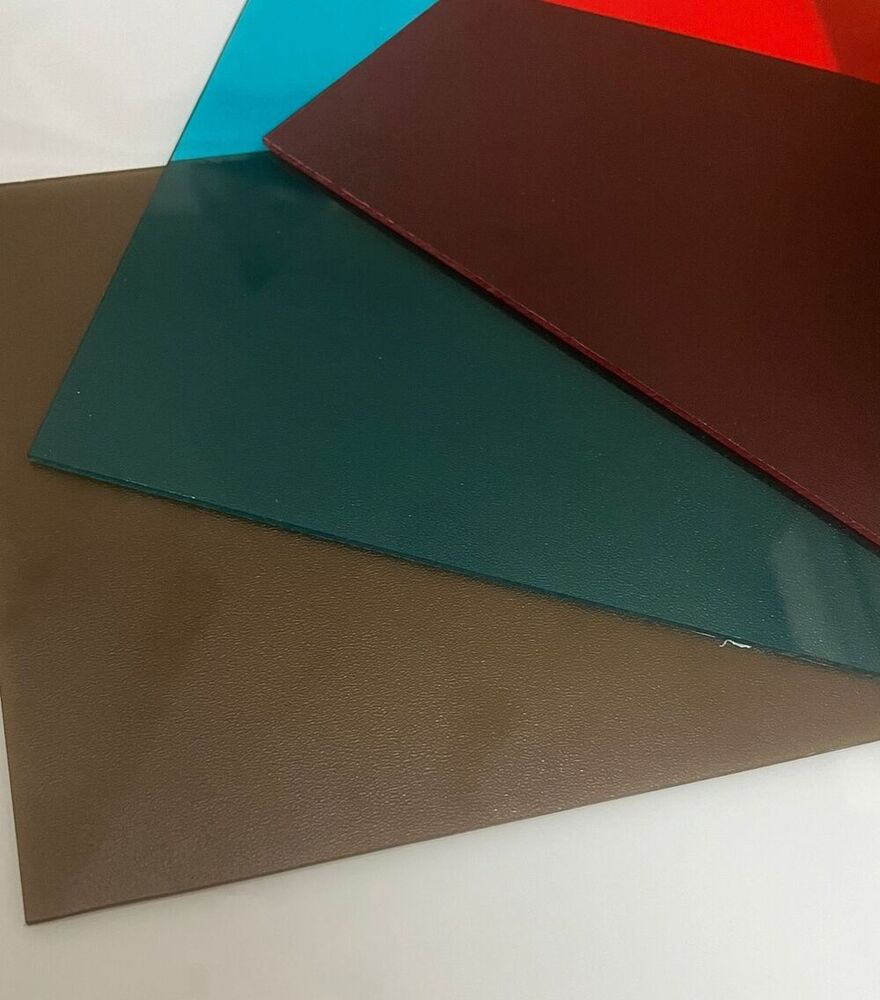 Multicolor Polycarbonate Sheet - Surface: Smooth
